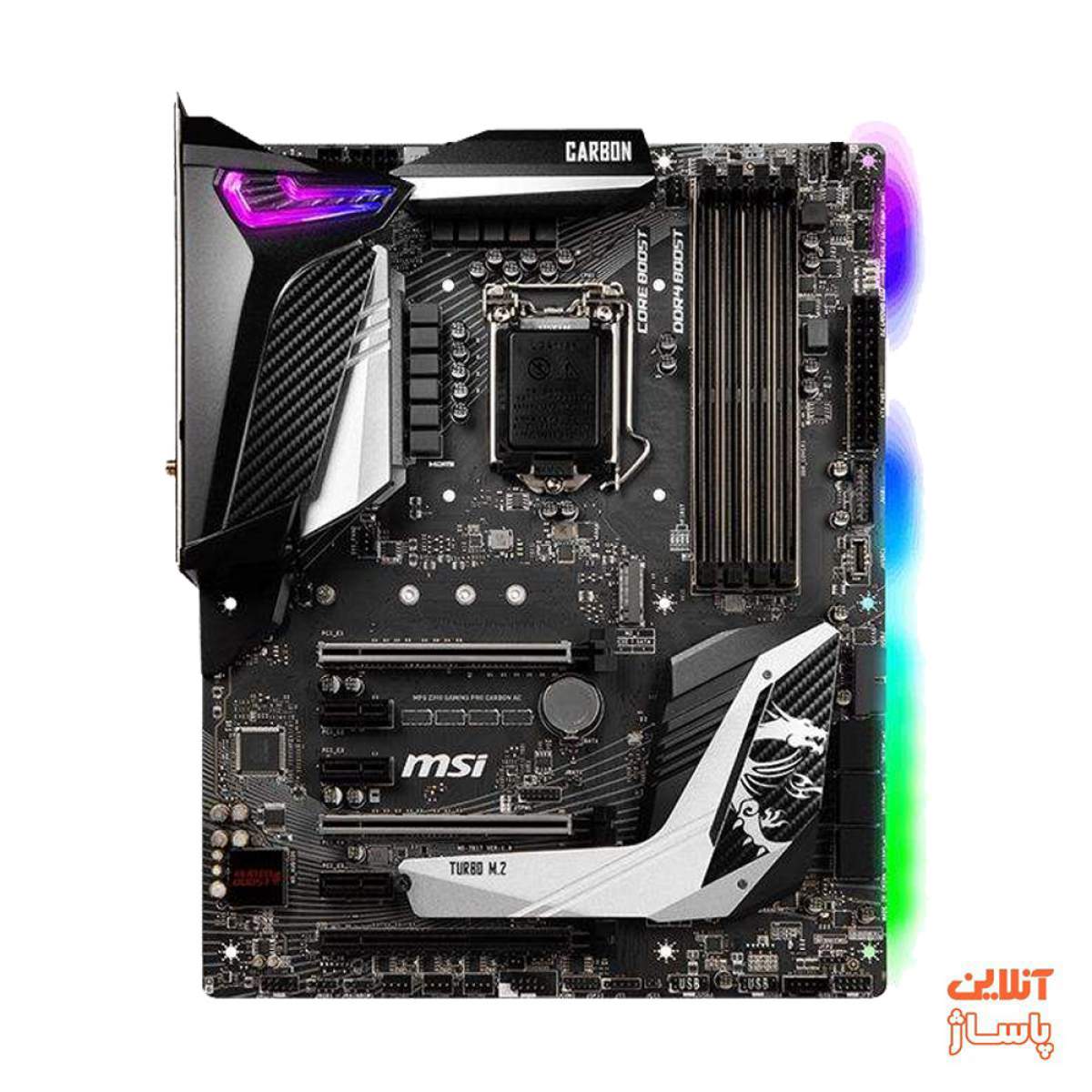 مادربرد ام اس آی مدل MPG Z390 GAMING PRO CARBON AC