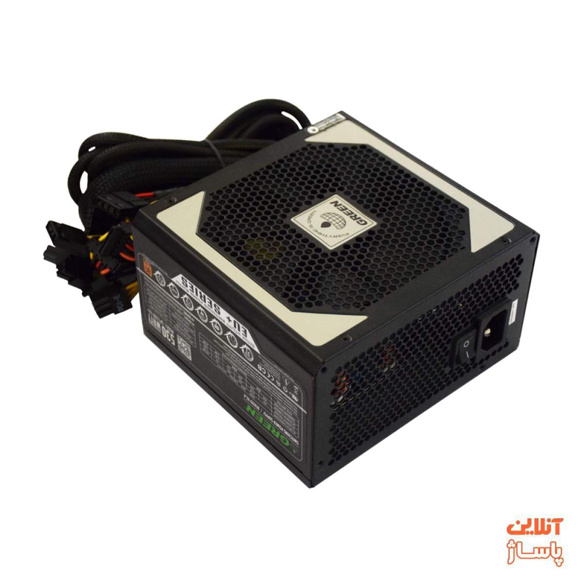  منبع تغذیه کامپیوتر گرین مدل GP530A-EU plus