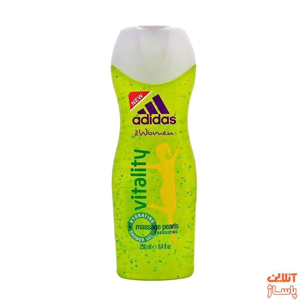 شامپو بدن زنانه آدیداس مدل Vitality حجم 250 میلی لیتر