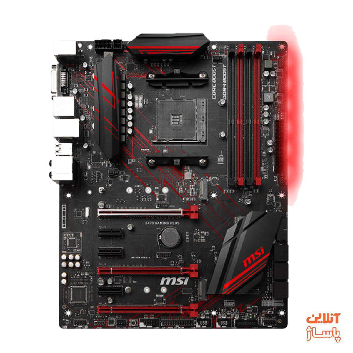 مادربرد ام اس آی مدل X470 GAMING PLUS