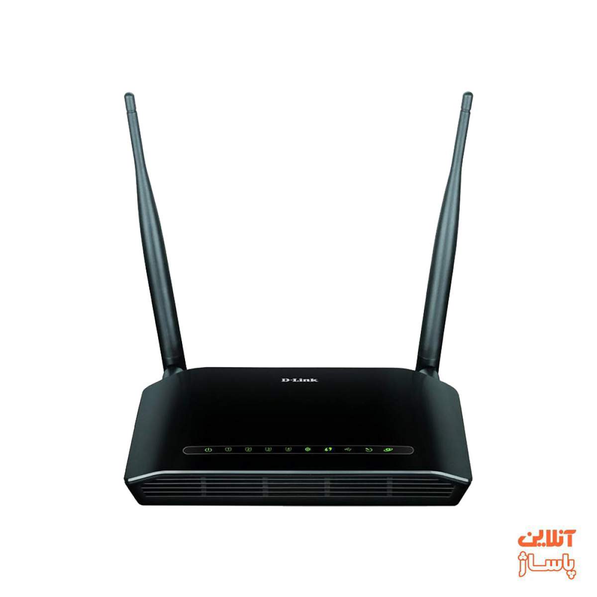  مودم روتر ADSL2 Plus بی‌ سیم N300 دی-لینک مدل DSL-2740U 