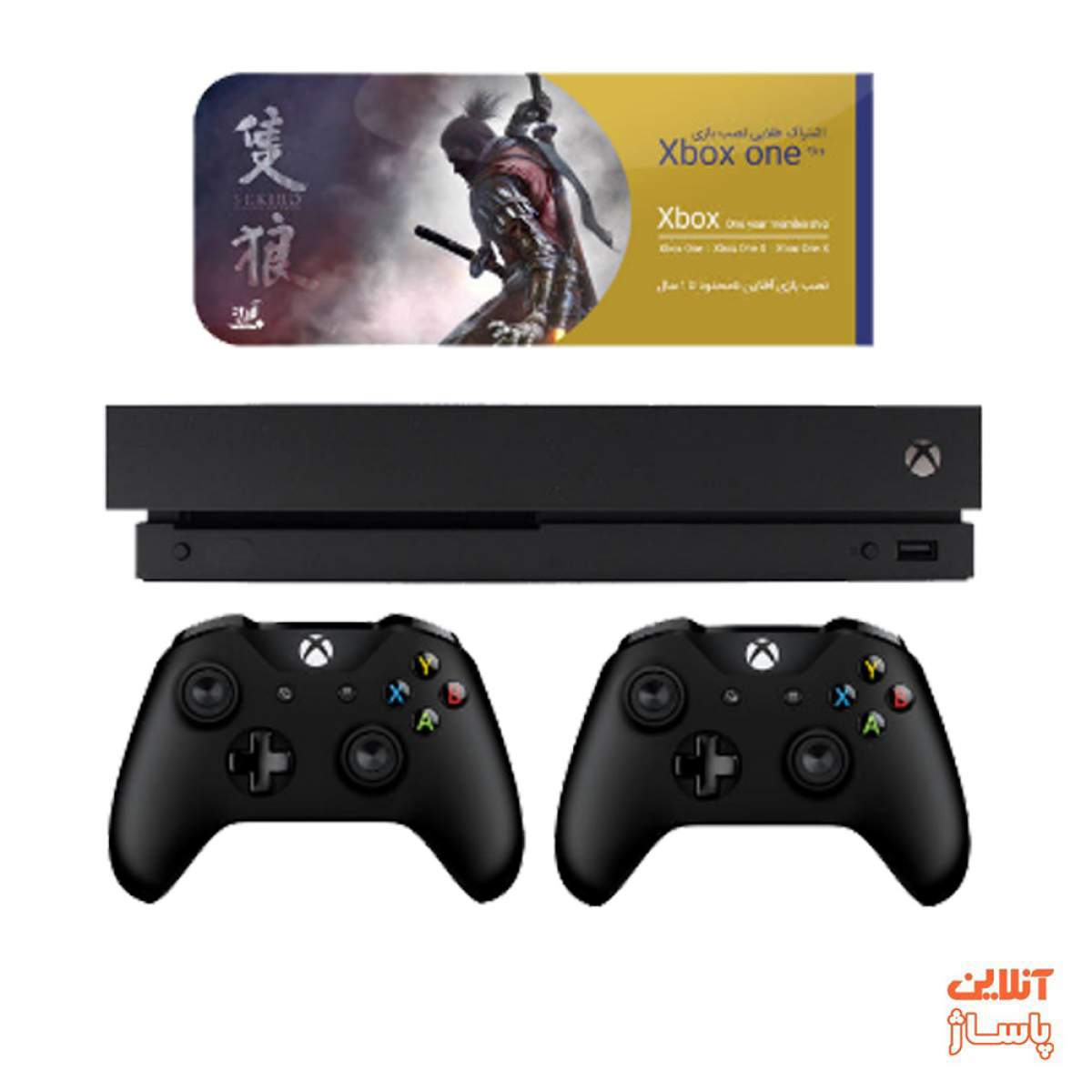  مجموعه کنسول بازی مایکروسافت مدل Xbox One X ظرفیت 1 ترابایت به همراه ۲۰ عدد بازی 