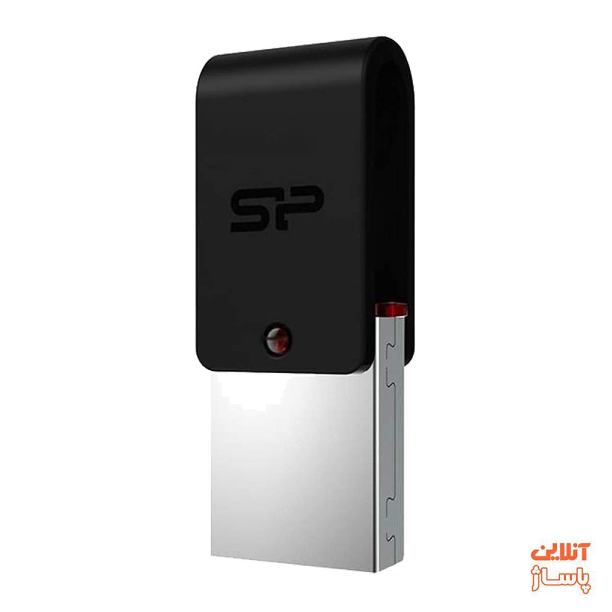  فلش مموری USB 3.0 OTG سیلیکون پاور مدل X31 ظرفیت 64 گیگابایت 