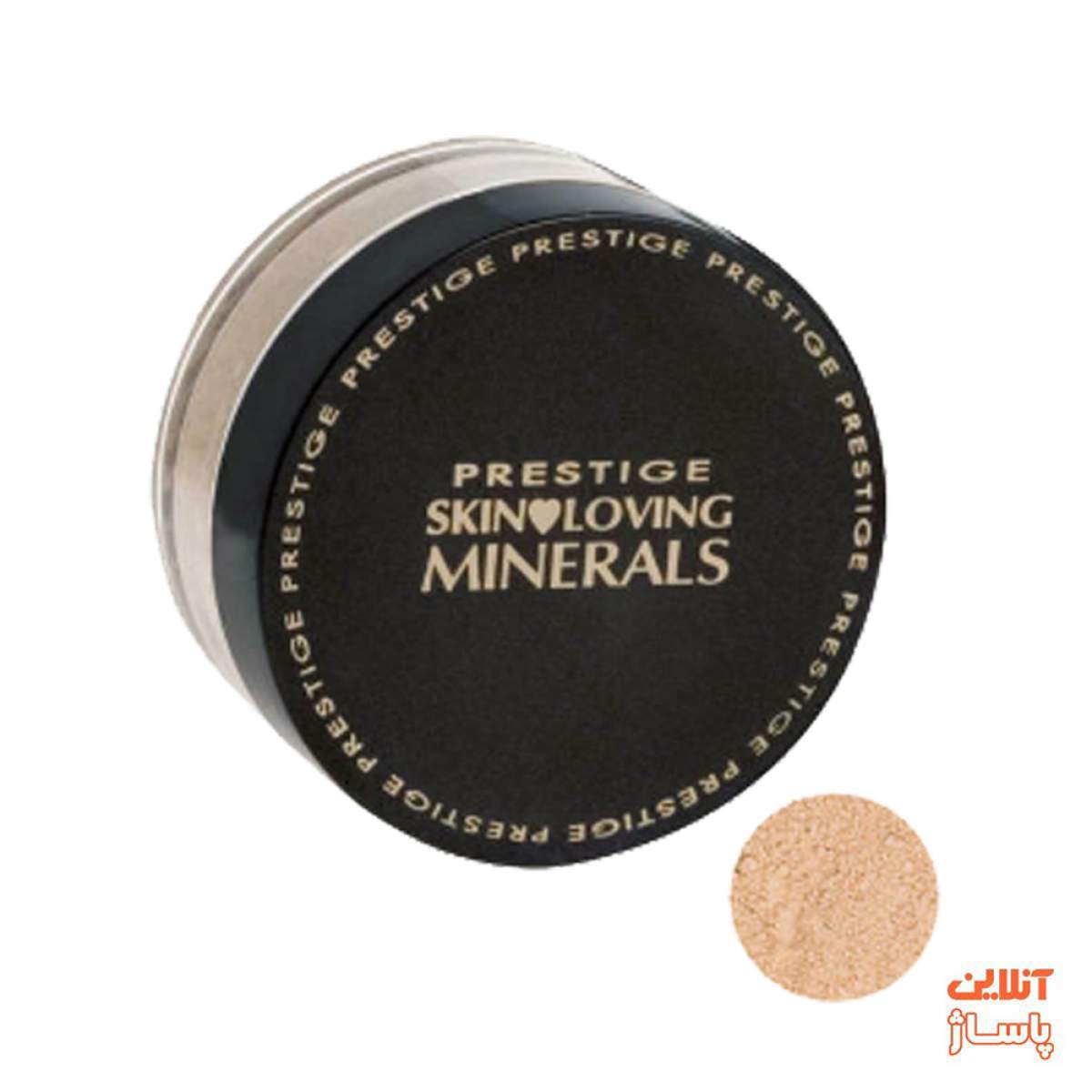 پودر تثبیت کننده پرستیژ مدل Gentle Finish Mineral شماره MFN-01