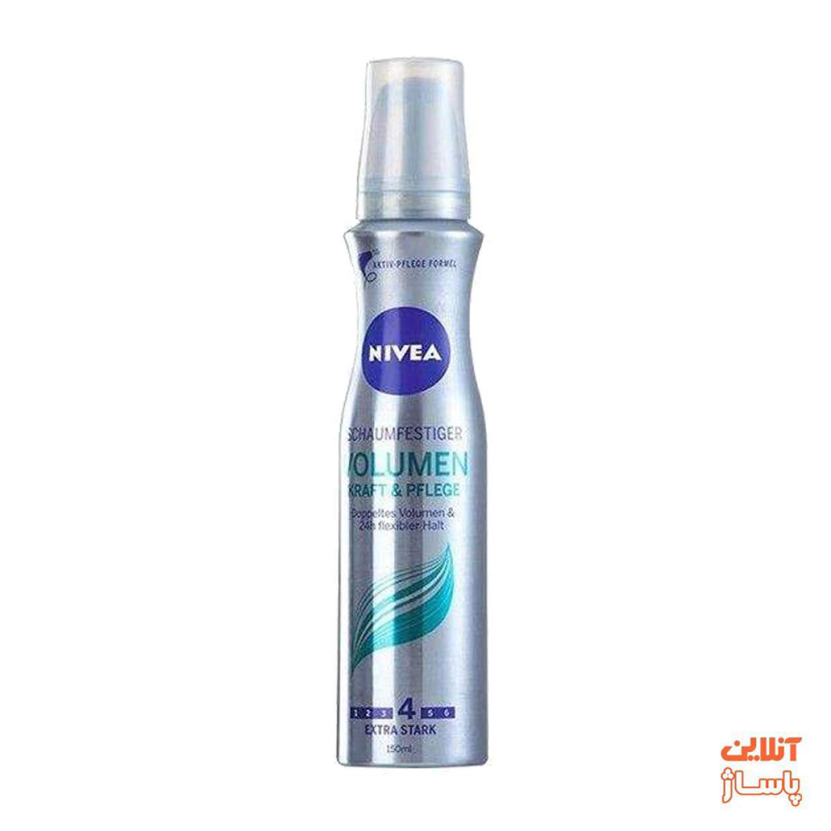 موس مو نیوآ مدل Volumen kraft & pflege حجم 150 میلی لیتر