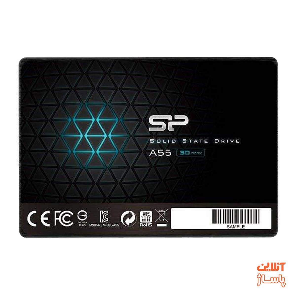  اس اس دی اینترنال SATA3.0 سیلیکون پاور مدل Ace A55 ظرفیت 128 گیگابایت 