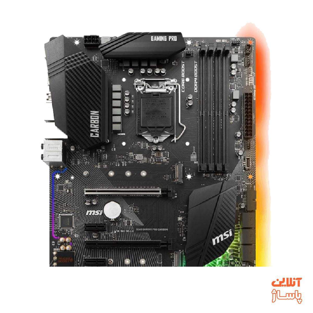 مادربرد ام اس آی مدل B360 GAMING PRO CARBON