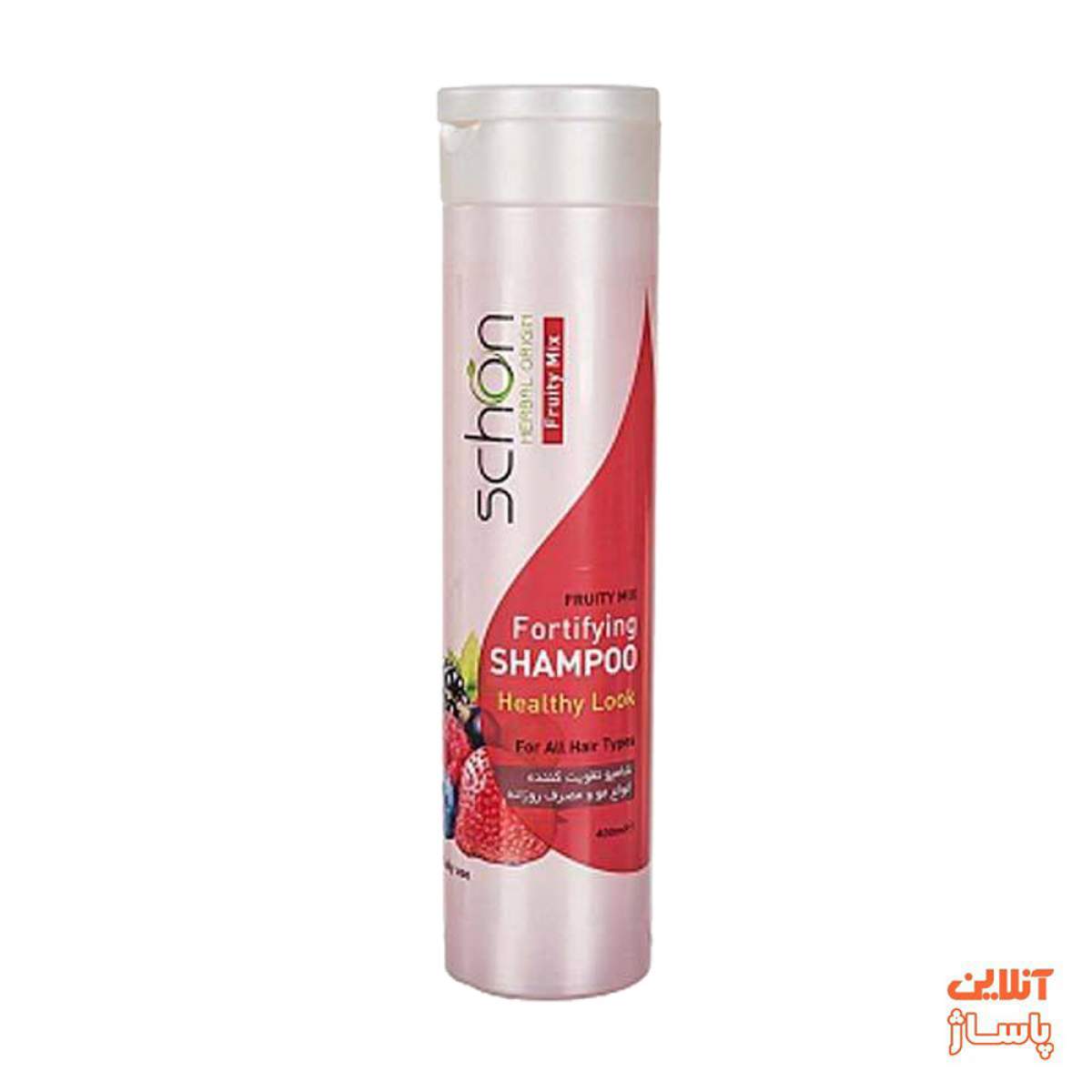 شامپو تقویت کننده مو شون مدل Fruity Mix حجم 400 میلی لیتر