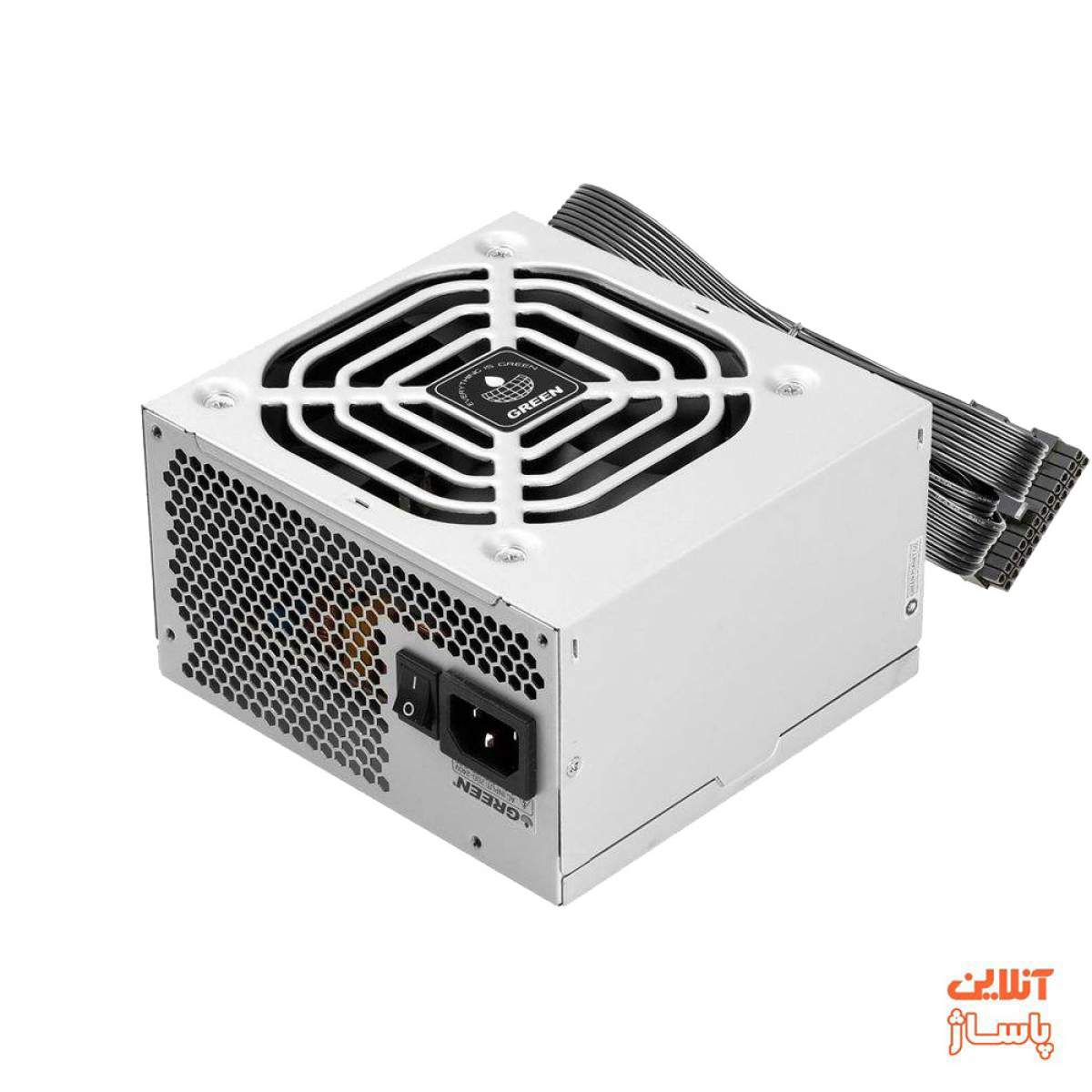  منبع تغذیه کامپیوتر گرین مدل GP380A-HED