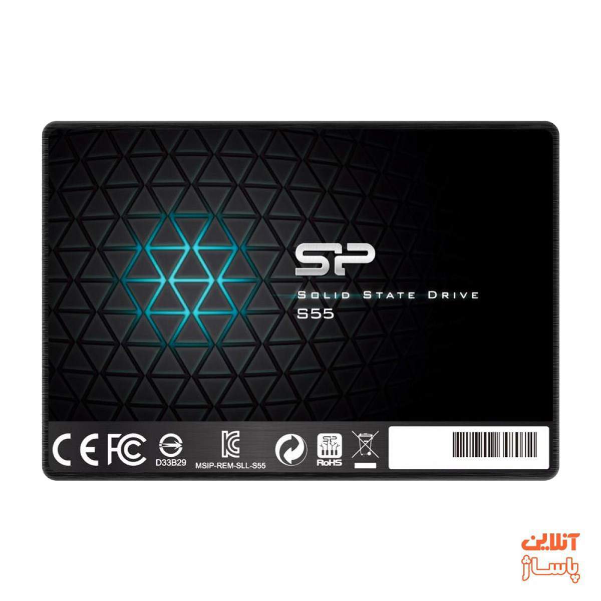  اس اس دی اینترنال SATA3.0 سیلیکون پاور مدل Slim S55 ظرفیت 240 گیگابایت 