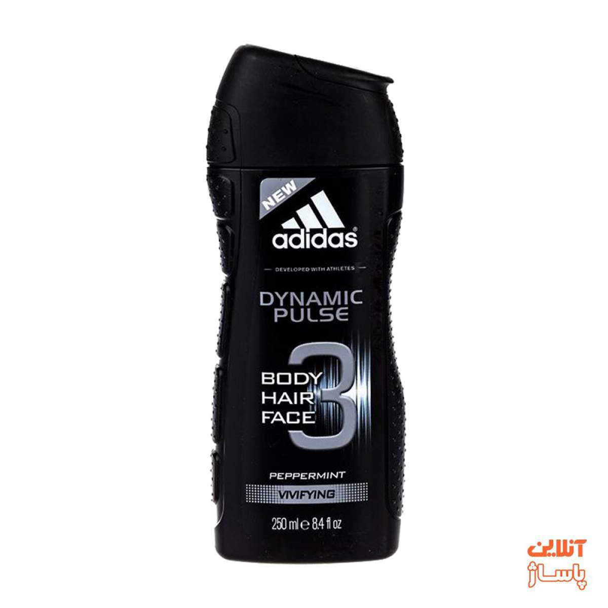 شامپو سر و بدن مردانه آدیداس مدل Dynmic Pulse حجم 250 میلی لیتر