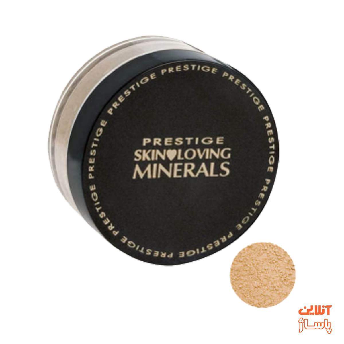 پودر تثبیت کننده پرستیژ مدل Gentle Finish Mineral شماره MFN-02
