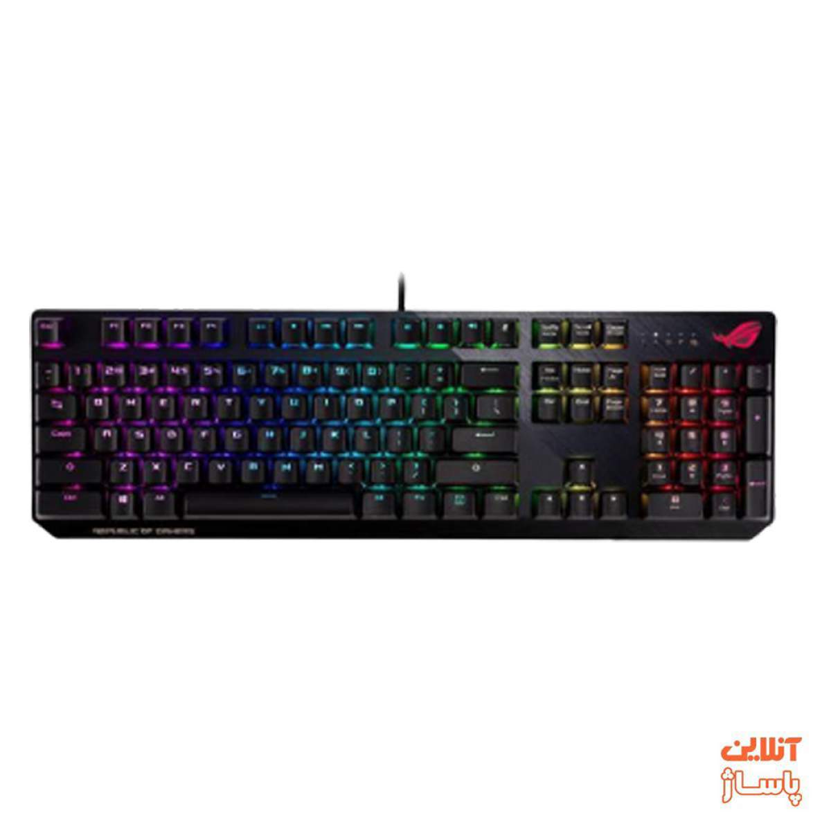  کیبورد مخصوص بازی ایسوس مدل ROG Strix Scope Deluxe 