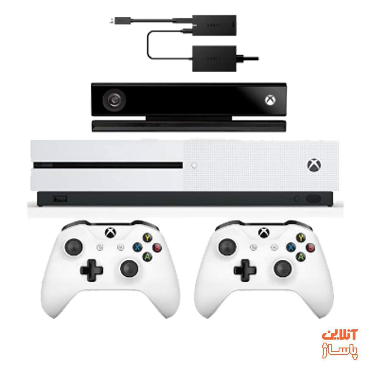  مجموعه کنسول بازی مایکروسافت مدل Xbox One S ظرفیت 1 ترابایت به همراه کینکت 