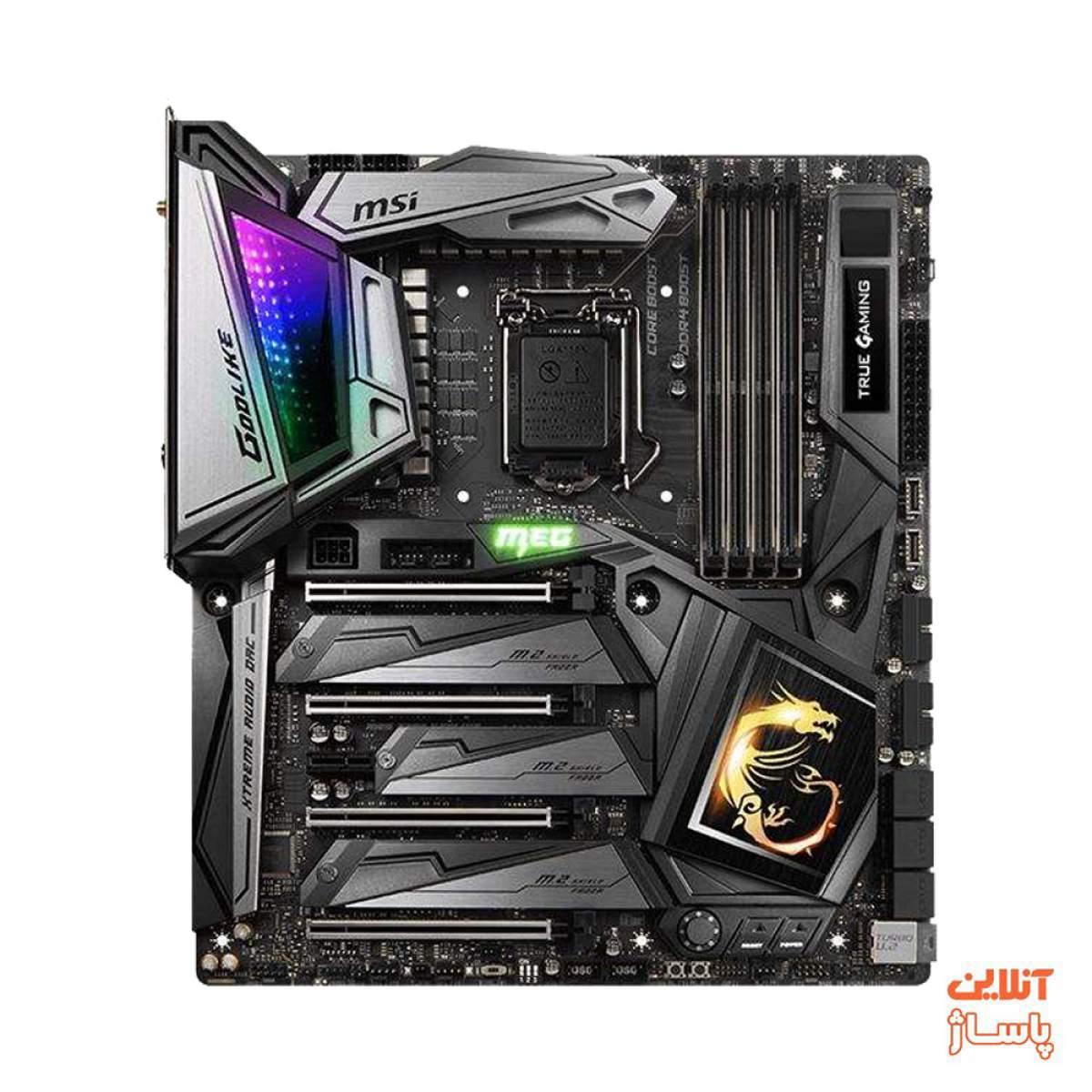 مادربرد ام اس آی مدل MEG Z390 GODLIKE