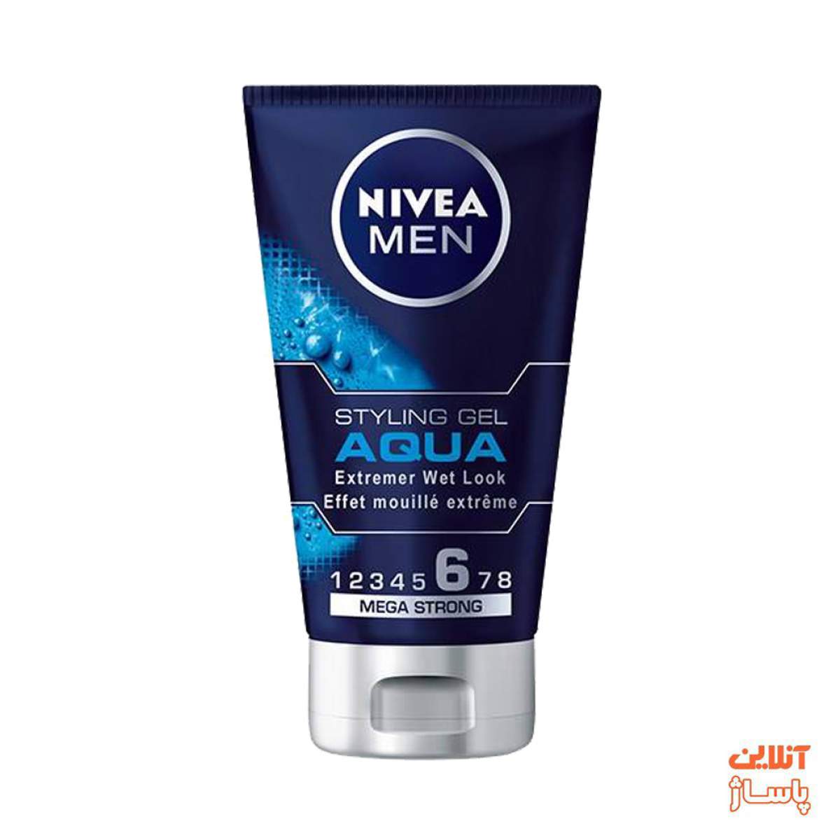 ژل حالت دهنده مو مردانه نیوآ مدل AQUA